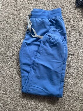 Figs Blue Track Jogger Pants